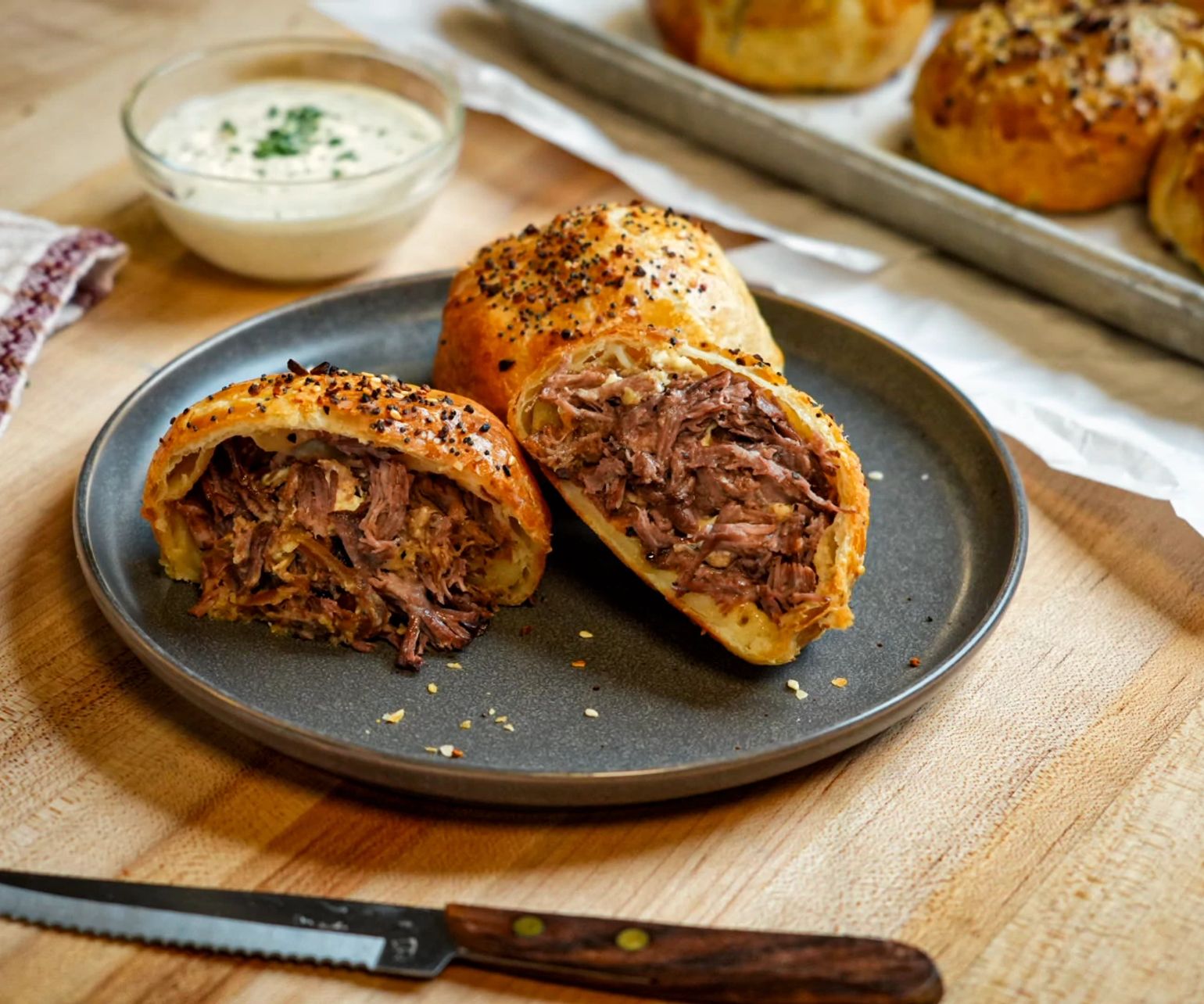 Beef and Potato Knishes