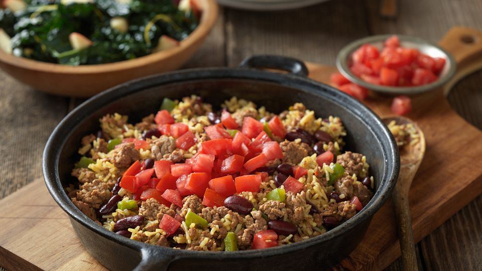 Beef with Red Beans and Rice