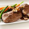 Sierra Cut Steak with Mushroom-Thyme Sauce