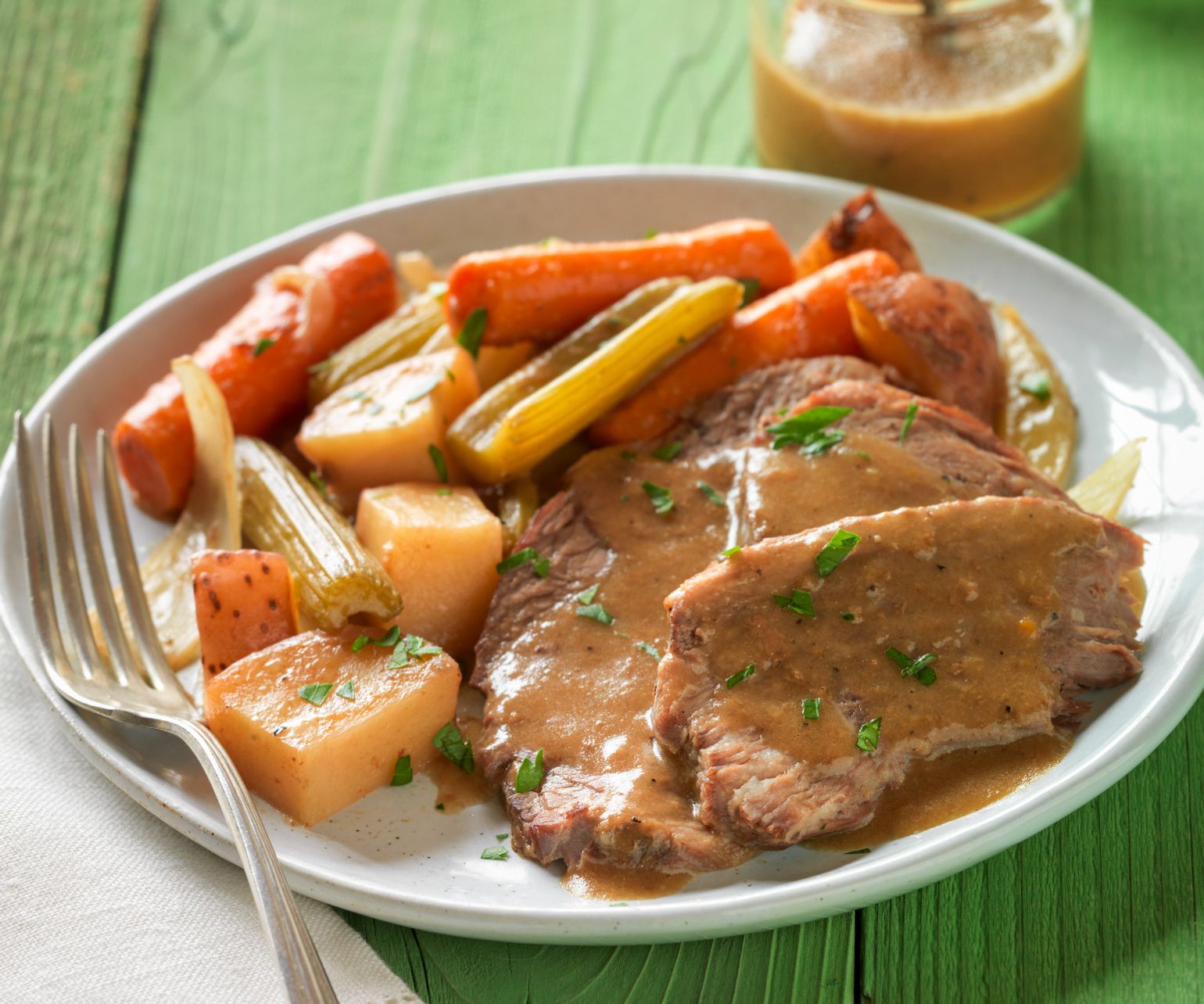 Irish-Inspired Beef Pot Roast and Vegetables