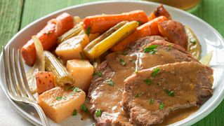 Irish Inspired Beef Pot Roast with Vegetables