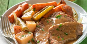 Irish Inspired Beef Pot Roast with Vegetables