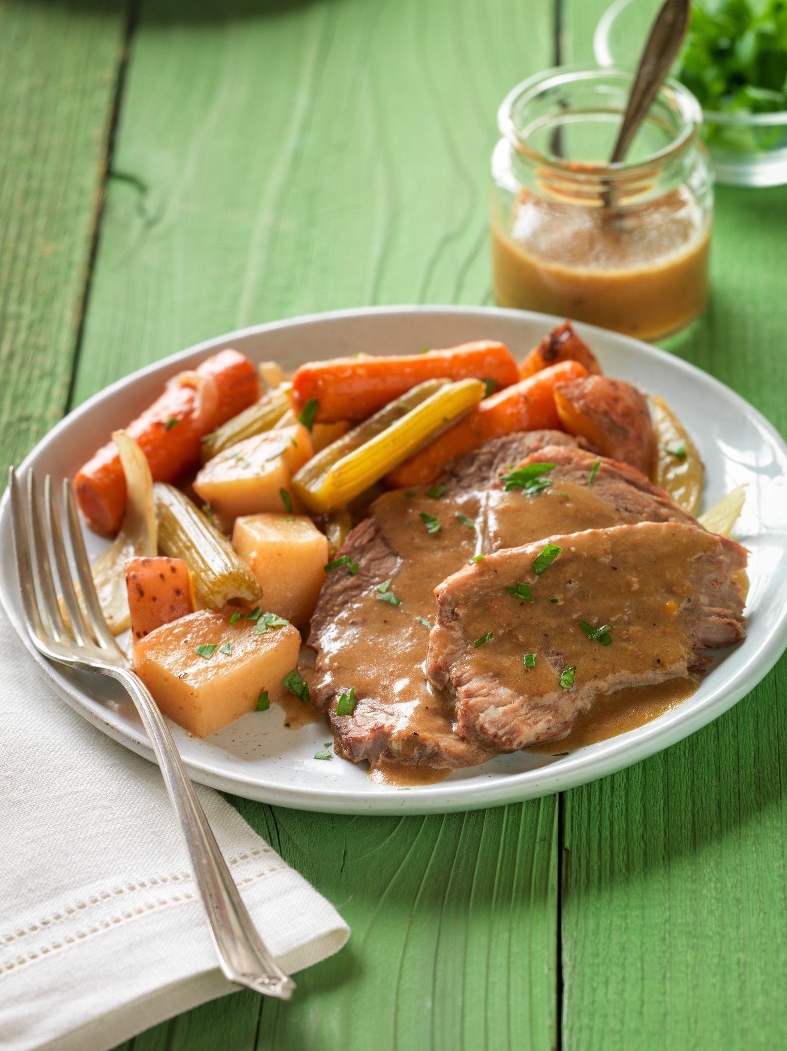 Irish-Inspired Beef Pot Roast and Vegetables