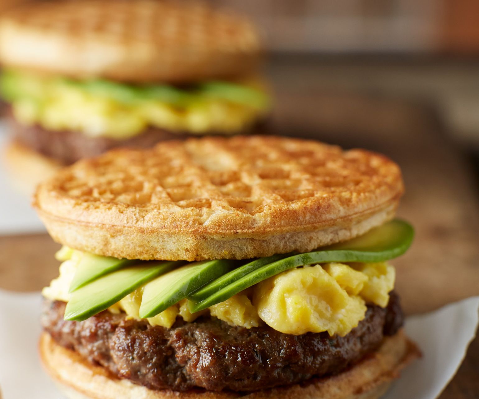 Country-Style Waffle Sandwich