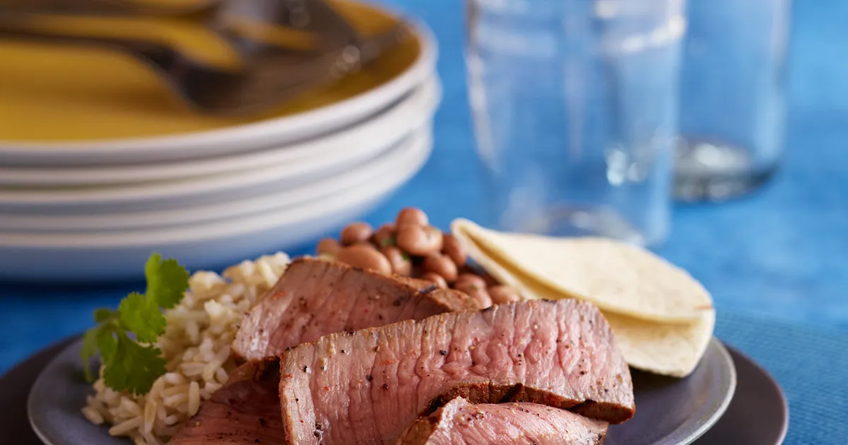 Smoky Yogurt-Marinated Steak | Beef Loving Texans | Beef Loving Texans is your one-stop information 