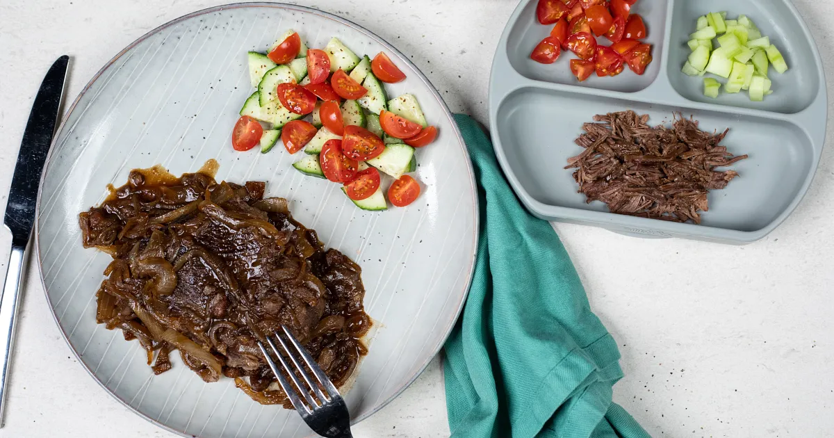 Slow-Cooked Mediterranean Braised Beef | Beef Loving Texans | Beef Loving Texans is your one-stop in