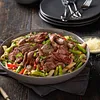 Balsamic Beef Steak Pasta