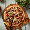 Beef, Pepper and Onion Pizza