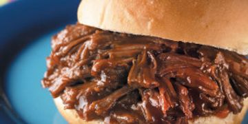 Shredded Beef Filling Two Ways Tangy BBQ Sandwiches