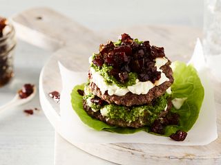 Italian Smash Burger Napolean