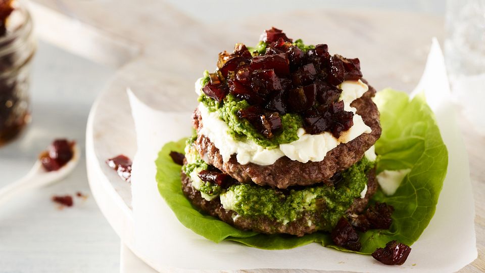 Italian Smash Burger Napolean