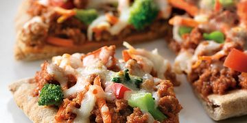 Asian Beef Pizza