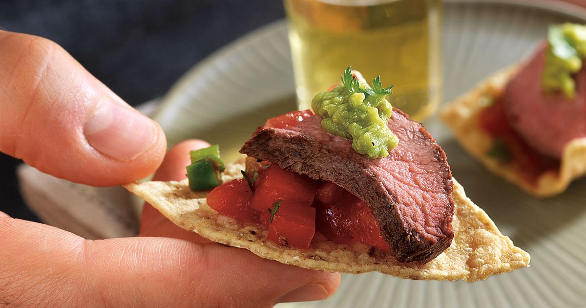 Grilled Salsa Steak Appetizer | Beef Loving Texans | Beef Loving Texans is your one-stop information