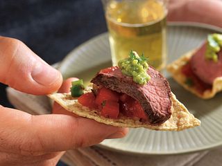 Grilled Salsa Steak Appetizer
