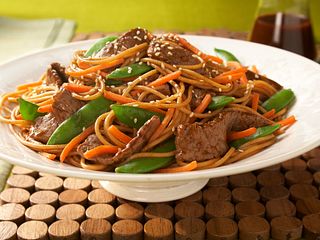 Asian Beef and Noodle Salad
