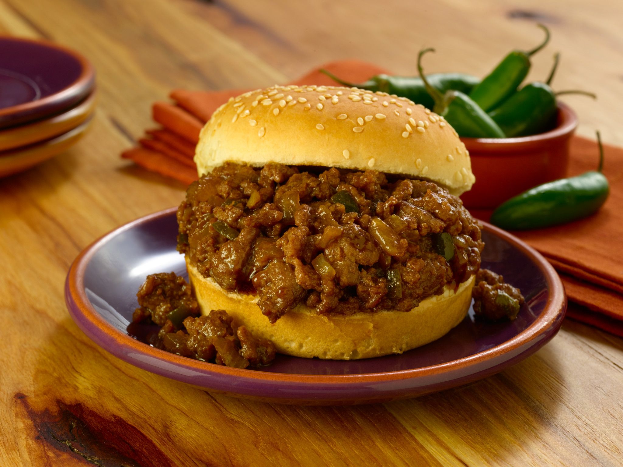 Mongolian Beef Sloppy Joes