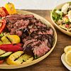 Mediterranean Grilled Chuck Steak with Garden Grilled Vegetables