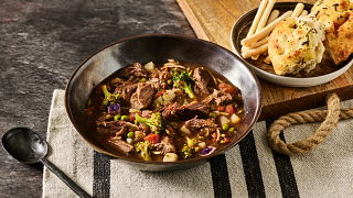 Slow Cooker Pot Roast Soup