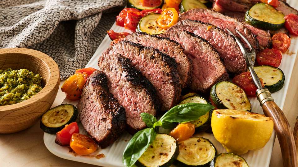 Santa Maria Tri-Tip Pistachio Pesto