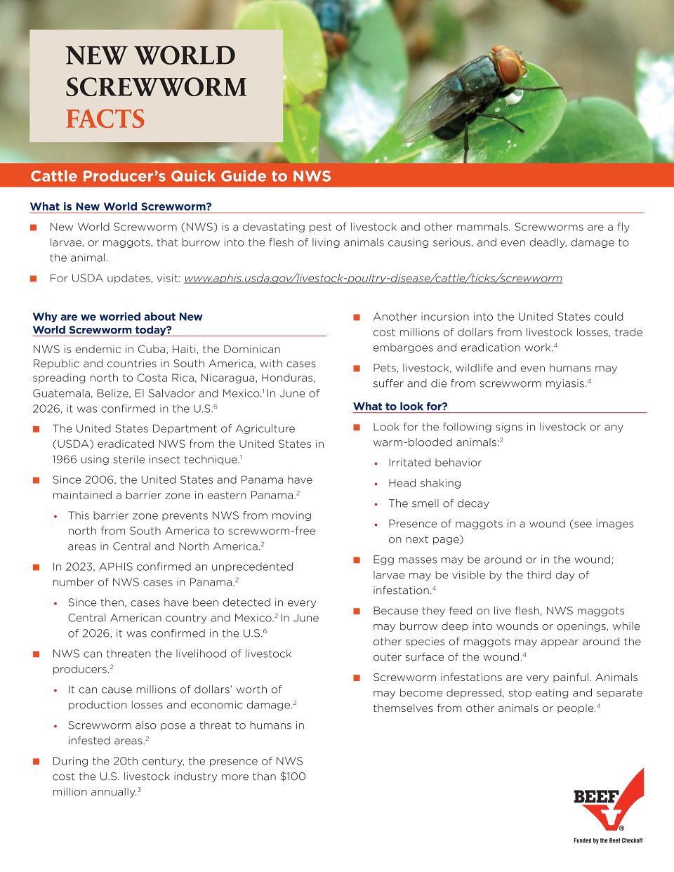 New World Screwworm Facts - 060926-06