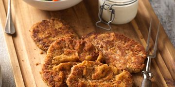 Country Fried Beef Steaks with Spicy Blue Cheese Sauce
