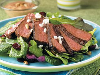 South of the Border Steak Salad with Creamy Taco Dressing