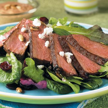 South-of-the-Border Steak Salad with Creamy Taco Dressing