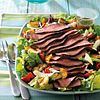 Steak and Grilled Ratatouille Salad