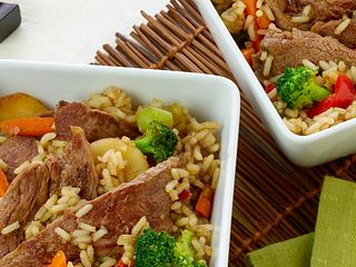 Korean Beef & Vegetable Bowls