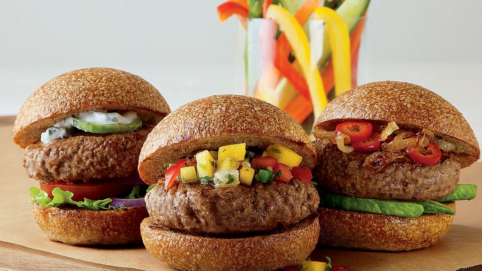 Two-Bite Burgers
