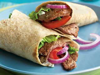 Steak and Blue Cheese Wraps