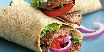 Steak and Blue Cheese Wraps