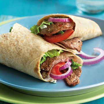 Steak and Blue Cheese Wraps