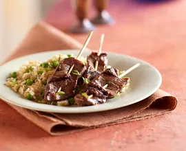 Teriyaki Steak Skewers