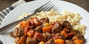 Moroccan Beef and Sweet Potato Stew