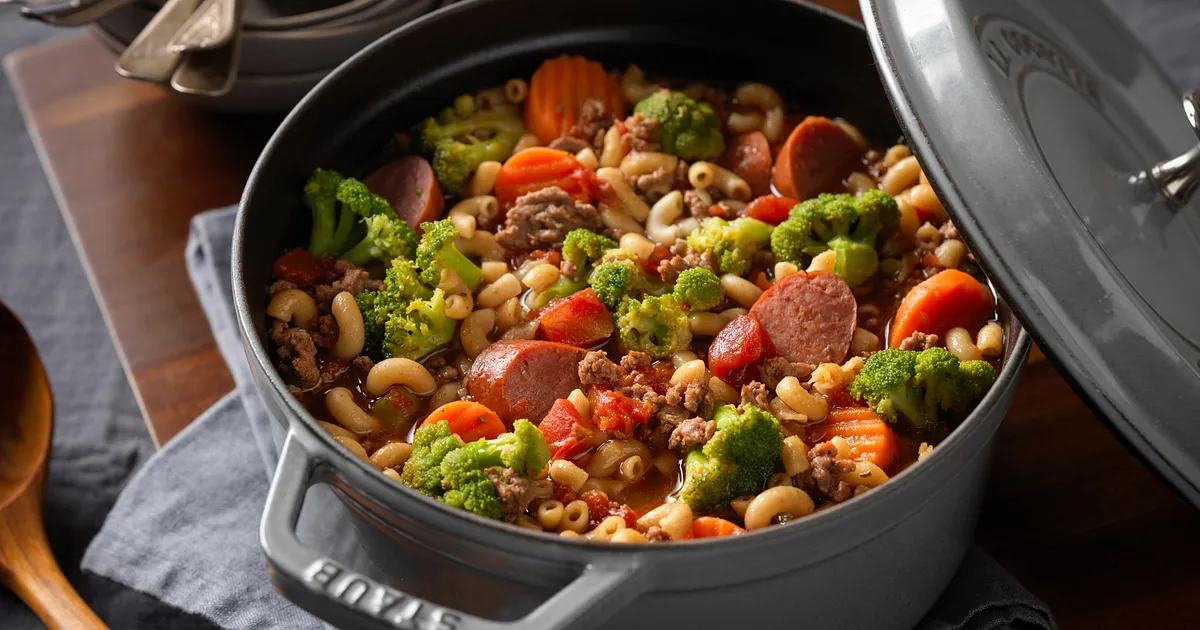 Beefy Harvest Soup | Beef Loving Texans | Beef Loving Texans is your one-stop information center for beef recipes, cooking techniques and real life stories. Lean more about beef today. Brought to you by the Texas Beef Council.