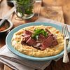 Cajun-Style Steak and Grits