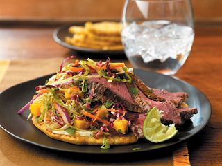 Beef Pupusas & Curtido Slaw