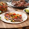 Quick Beef Fajitas with Pico De Gallo