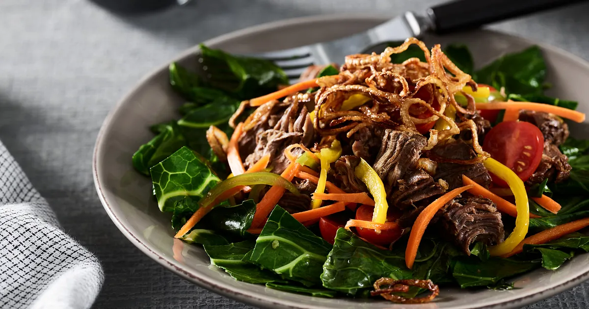 Thai-Braised Beef Shanks and Fresh Pickled Vegetable Salad | Beef Loving Texans | Beef Loving Texans