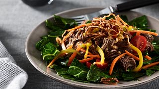 Thai-Braised Beef Shanks and Fresh Pickled Vegetable Salad