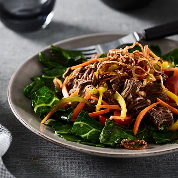 Thai-Braised Beef Shanks and Fresh Pickled Vegetable Salad