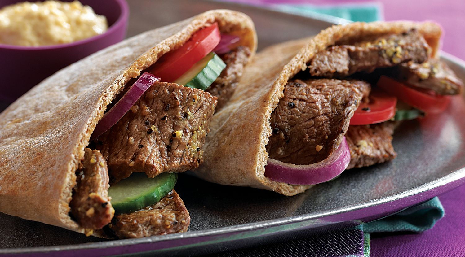 Mediterranean Beef Pitas Beef Loving Texans