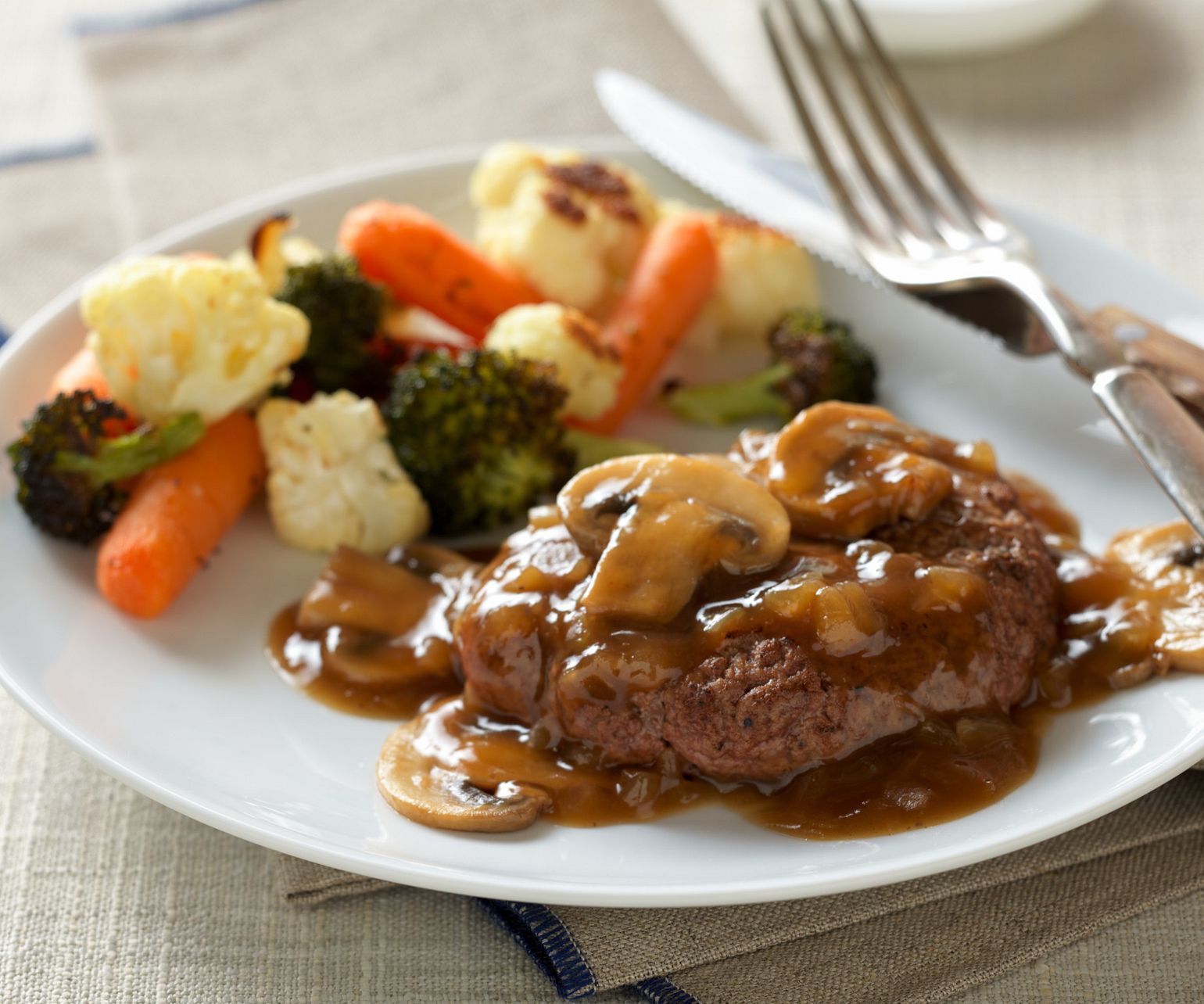 Salisbury Steak with Beef Gravy