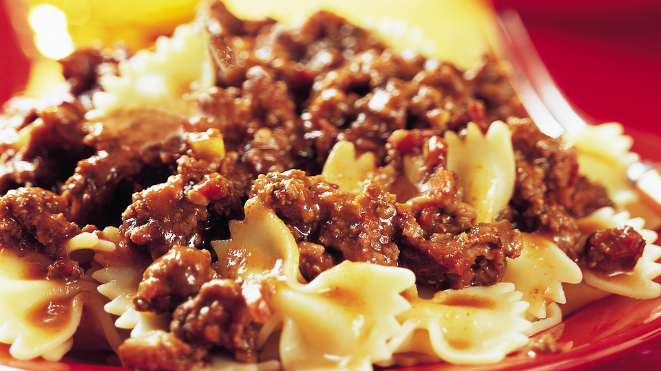 Porcini Mushroom and Beef Bolognese