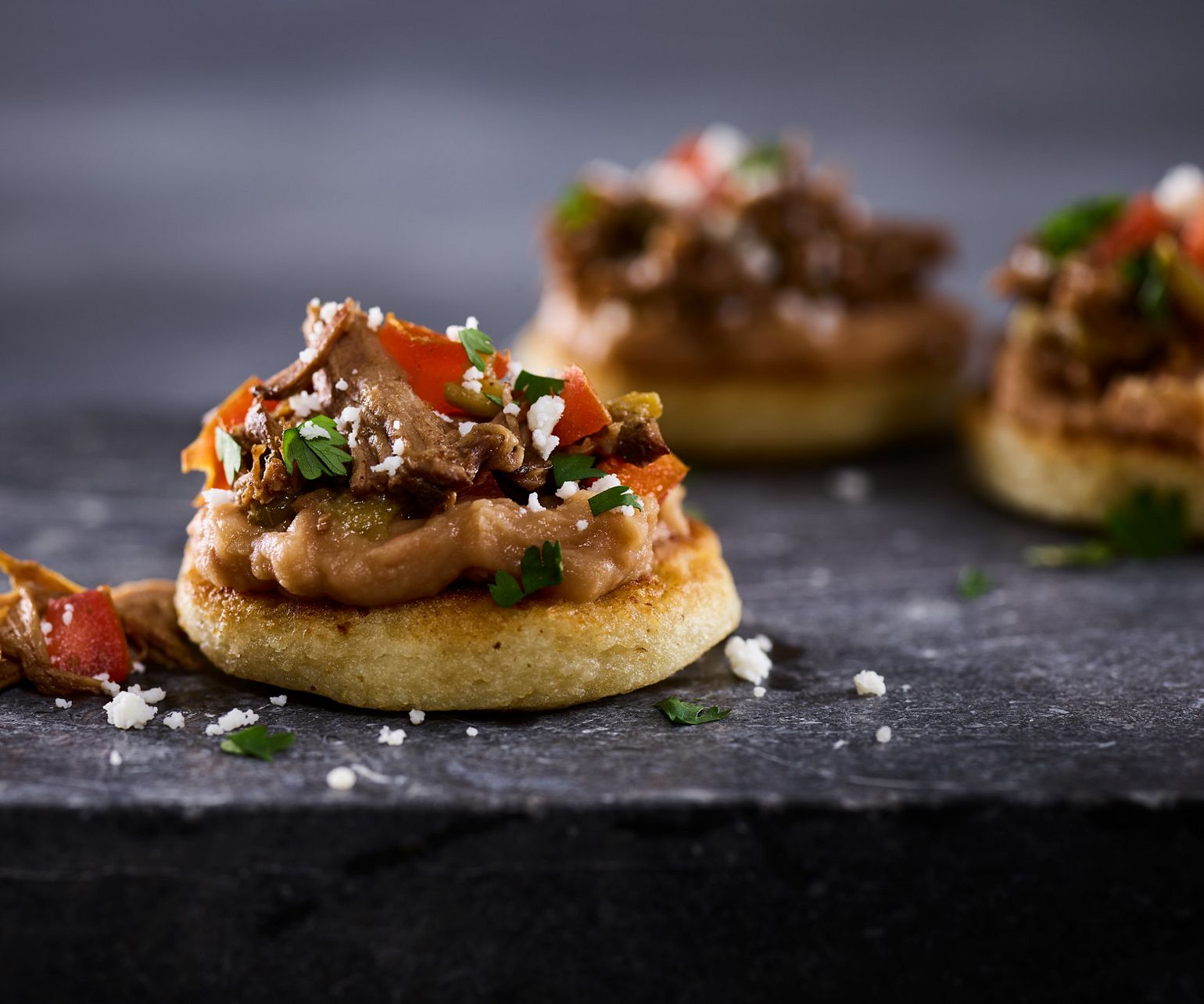 Mexican Beef Sopes