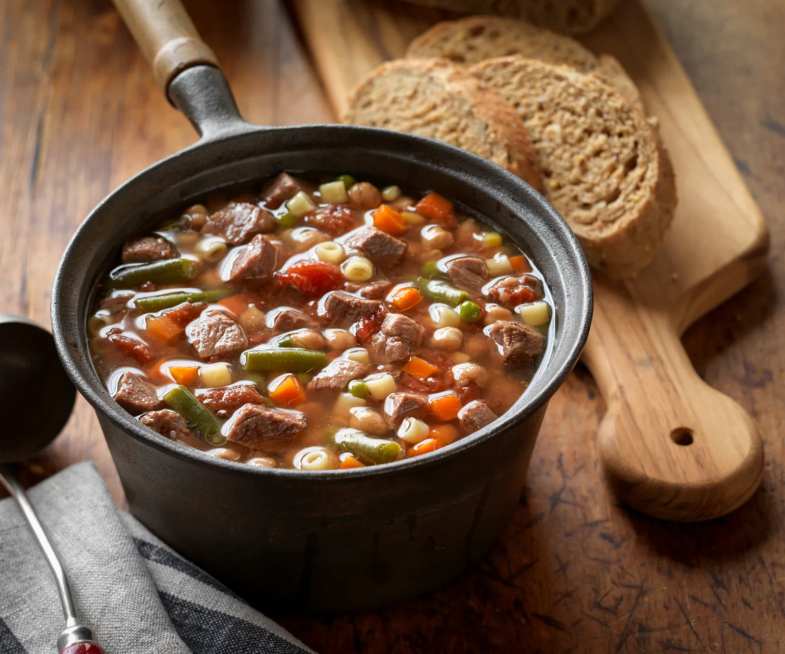 Lazy Day Beef & Vegetable Soup