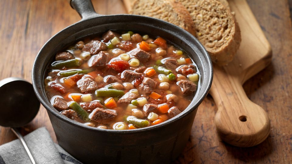 Lazy Day Beef & Vegetable Soup