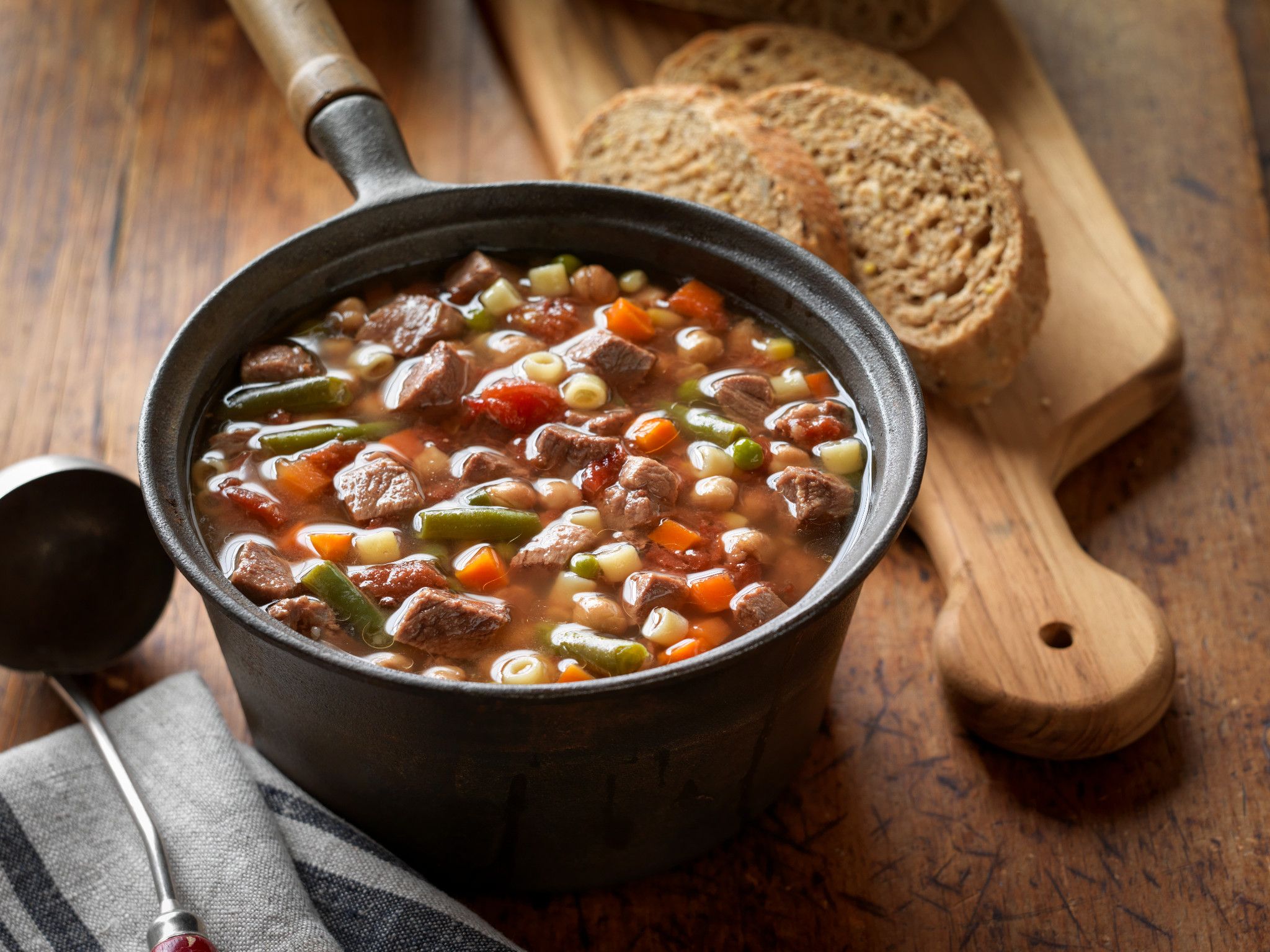 Lazy Day Beef & Vegetable Soup