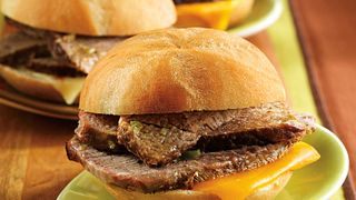 Green Chile Beef Mini Sandwiches